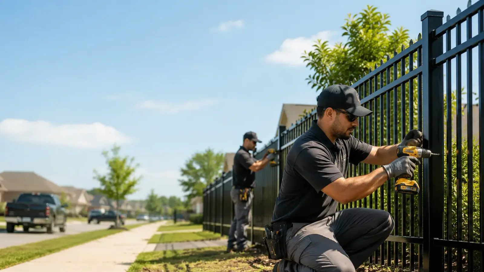 Metal Fence Installation in Langley, SC